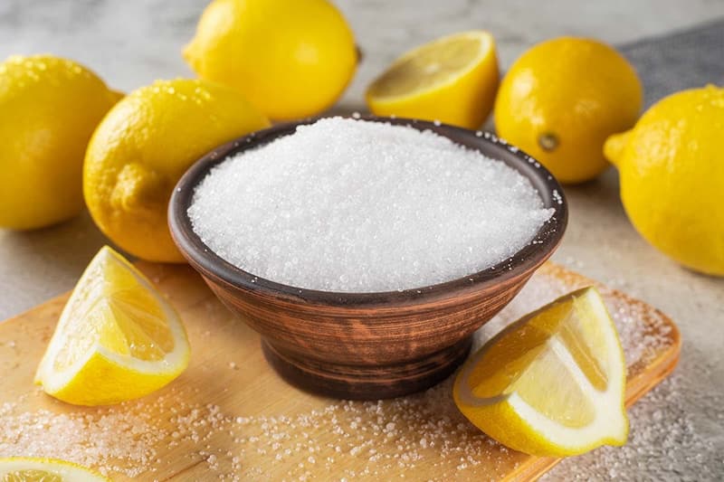 اسید سیتریک خوراکی با خلوص بالا و استاندارد